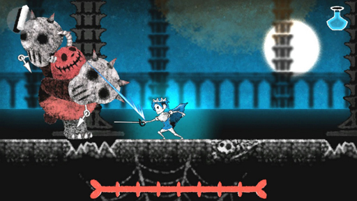 画像ギャラリー No.022のサムネイル画像 / ゲームアーツの最新作,PS Vita「Dokuro」はイケメンになれる主人公とお姫様の絵本? 多彩なギミックとステージの制作秘話を開発陣に聞いてみた