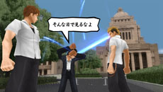 画像ギャラリー No.003のサムネイル画像 / 「喧嘩番長Bros. トーキョーバトルロイヤル」ゲームの舞台となる“塔京”の観光名所の情報や,武勇伝スケジュールで楽しめるイベントを公開