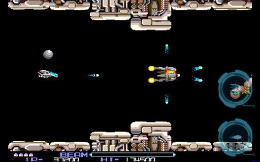 画像ギャラリー No.004のサムネイル画像 / 【PR】「Androidアプリレビュー」第4回：横スクロールSTGの名作「R-TYPE」。あの当時の迫力がそのままAndroidで楽しめる！