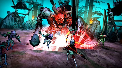 画像ギャラリー No.001のサムネイル画像 / アメリカン・マギー氏によるアクションRPG「Akaneiro: Damon Hunter」は,Free-to-Playで年内リリースへ。最新スクリーンショットも公開