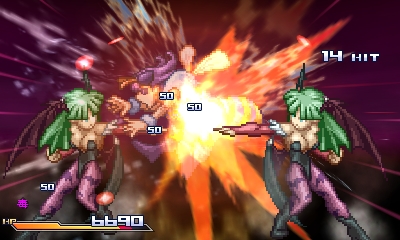 画像ギャラリー No.030のサムネイル画像 / 「プロジェクト クロスゾーン」の戦闘システム「クロス・アクティブ・バトル」や，「モリガン」を始めとする新キャラクターの参戦などが明らかに