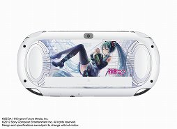 画像ギャラリー No.006のサムネイル画像 / PS Vitaの新色「クリスタル・ホワイト」が6月28日に発売。「NEXT HATSUNE MIKU Project DIVA(仮称)」とコラボした「PlayStation Vita 初音ミク Limited Edition」も8月30日に登場