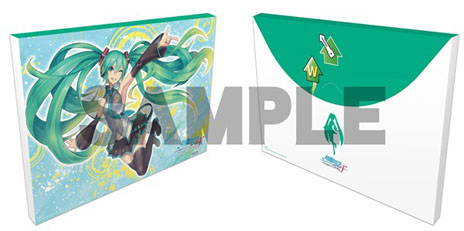 画像ギャラリー No.002のサムネイル画像 / 「初音ミク -Project DIVA- F」店舗別予約特典第3弾を公開。オリジナルクリアケースや缶バッジなどアイテムのデザインが明らかに