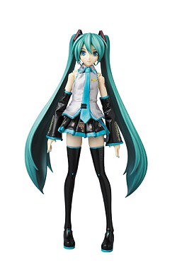 画像ギャラリー No.001のサムネイル画像 / 「REAL ACTION HEROES 初音ミク -Project DIVA- F」,2014年1月23日に発売決定。「ニコニコ超会議2」での原型展示にも注目
