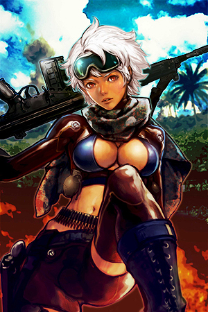 画像ギャラリー No.004のサムネイル画像 / 「ガン・ブラッド・デイズ」,豪華イラストレーター陣がデザインを手掛けた登場キャラ5人のイラストを公開