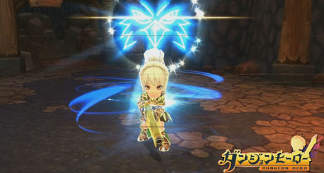 画像ギャラリー No.012のサムネイル画像 / 「ダンジョンヒーロー」，ゲーム内に登場する職業「剣士」「冒険家」「学者」のプレイムービーが公開に