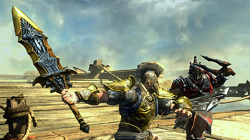 画像ギャラリー No.002のサムネイル画像 / 「God of War: Ascension」，オンラインマルチプレイの概要として，キャラのカスタマイズ/成長要素，収録モード「FAVOR OF THE GODS」の詳細公開