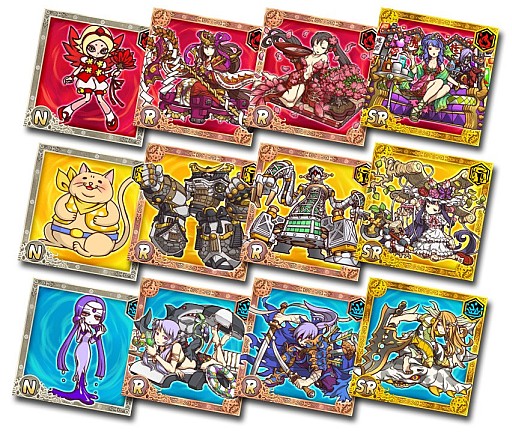 画像ギャラリー No.001のサムネイル画像 / 地域密着型カードRPG「対決!モンスター列島」,GREEで配信開始