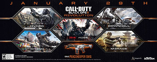 画像ギャラリー No.007のサムネイル画像 / 「Call of Duty: Black Ops 2」のDLC第1弾「Revolution」の内容が海外で正式発表。今度は，ゾンビになってプレイできる