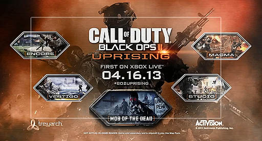 画像ギャラリー No.002のサムネイル画像 / 「Call of Duty: Black Ops 2」のXbox 360向け最新DLC「Uprising」が欧米で2013年4月16日に配信開始。4人のギャングは,ゾンビで溢れる孤島の監獄で生き延びられるのか