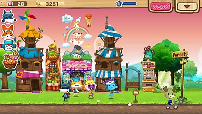 画像ギャラリー No.003のサムネイル画像 / 「ハッピーストリート」,“つみネコ”とのコラボ。お面屋を期間限定で販売