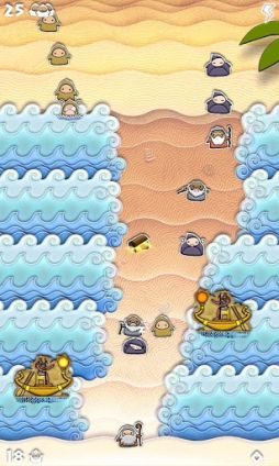 画像ギャラリー No.005のサムネイル画像 / 【10月29日のAndroid向けアプリセール情報】アクションゲーム「Open Sea!(Go Down Mo!)」が99円に。水を遮る能力を使い,逃げ惑う民を救おう