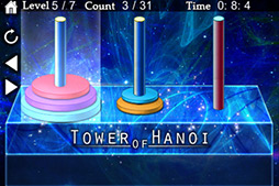 ハノイの塔(Tower of Hanoi) -Olympic