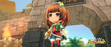 画像ギャラリー No.003のサムネイル画像 / 「ほのぼの三国志」，派手なスキルを繰り出す「術師」「弓士」や，動きが可愛らしい「見習い神官」など各職業別戦闘シーンを紹介するPVが公開に