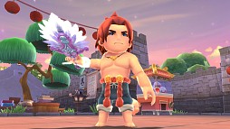 画像ギャラリー No.001のサムネイル画像 / 「ぎごしょくマスター」,紫色の「夢幻着せ替え武器」を入手可能な福袋が登場