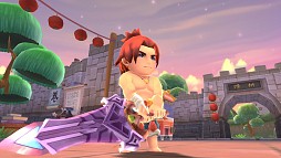 画像ギャラリー No.005のサムネイル画像 / 「ぎごしょくマスター」,紫色の「夢幻着せ替え武器」を入手可能な福袋が登場