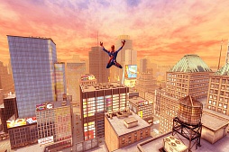 画像ギャラリー No.007のサムネイル画像 / iPhone/iPad向けアプリ「アメイジング・スパイダーマン」が配信開始。おなじみの「ウェブスイング」を使ったアクションをムービーでチェックしよう