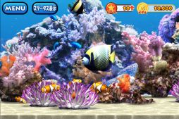 画像ギャラリー No.003のサムネイル画像 / 「熱帯楽園」auスマートパスにて配信中,自分だけの水槽で熱帯魚を育てよう