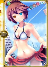 画像ギャラリー No.002のサムネイル画像 / 「桃色大戦ぱいろん for ハンゲーム」オリジナルキャラの夏バージョンが登場