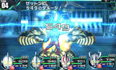 画像ギャラリー No.003のサムネイル画像 / 「ロストヒーローズ」，ウルトラマン系のヒーロー達に適用される「カラータイマー」システムと，「DRIVEスキル」システムの概要を公開