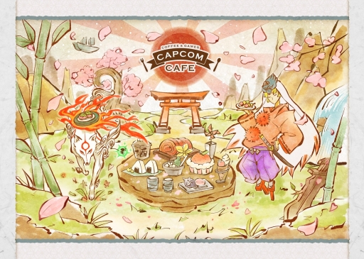 画像ギャラリー No.001のサムネイル画像 / 「大神」とカプコンカフェ 池袋店のコラボが2020年1月30日から開催決定