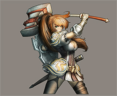 画像ギャラリー No.004のサムネイル画像 / オープンβテストの迫る「DARK BLOOD」，職業「ナイト」および「ハンター」のプレイムービーを公開