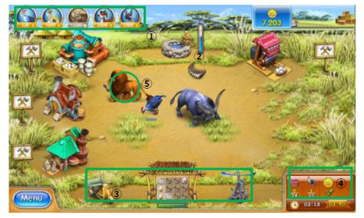 画像ギャラリー No.002のサムネイル画像 / 農場シミュレーションゲーム「Farm Frenzy 3」,auスマートパスで配信開始