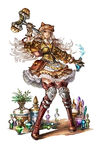 画像ギャラリー No.026のサムネイル画像 / PC不要のMMORPG「AVABEL ONLINE」は想像以上の快適さ。スマートフォン×MMORPGって,実はかなり相性がイイ?