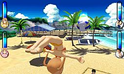 画像ギャラリー No.016のサムネイル画像 / 3DS用DLソフト「おきらくビーチバレー3D」が配信。3つのビーチを制覇しよう