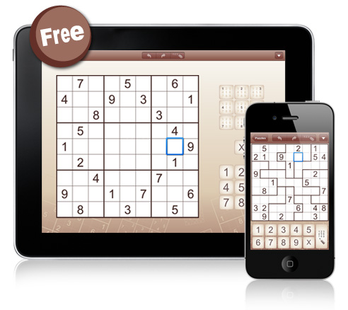 画像ギャラリー No.001のサムネイル画像 / コンセプティス，iPhone/iPad向けパズルゲーム「ナンプレ」をリリース