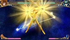 画像ギャラリー No.021のサムネイル画像 / 「聖闘士星矢Ω アルティメットコスモ」8戦勝ち抜くとキャラクターごとのエンディングが見られる「アーケードモード」と，登場する聖闘士達の情報が公開に