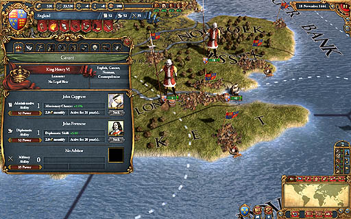 画像ギャラリー No.012のサムネイル画像 / シリーズ最新作となる「Europa Universalis IV」はどんな内容になるのか。新たに明らかになった変更点を紹介し,その姿を探る
