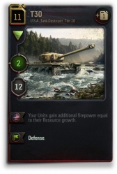 画像ギャラリー No.005のサムネイル画像 / あの人気戦車ゲームがオンラインカードゲーム化。「World of Tanks Generals」の正式サービスがPCブラウザ/iPadで本日開始