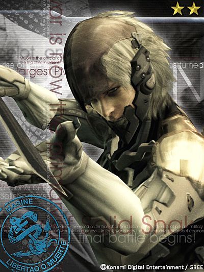 画像ギャラリー No.001のサムネイル画像 / 「MGS SOP」が「メタルギア ライジング」とコラボ。雷電などのカードが登場