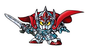画像ギャラリー No.001のサムネイル画像 / 「ナイトガンダムカードダス戦記」，“伝説の巨人”編のカードを配信開始