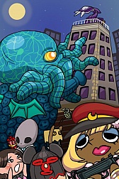 画像ギャラリー No.003のサムネイル画像 / 「Crazy Tower」，“秘密結社 鷹の爪”とのコラボを11月15日に開始