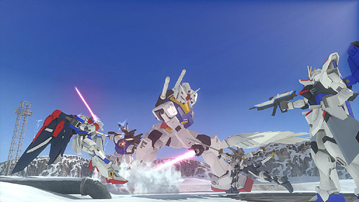 画像ギャラリー No.002のサムネイル画像 / PS Vita版「ガンダムブレイカー」は10月31日発売。オリジナルデザインのPS Vita本体や限定ガンプラをセットにした「スターターパック」も