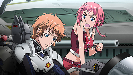画像ギャラリー No.034のサムネイル画像 / 「マクロス30 〜銀河を繋ぐ歌声〜」には河森正治氏描き下ろしの“新”バルキリーが登場。そのほかあらすじやゲームの流れ，登場キャラの情報が公開に