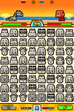 画像ギャラリー No.006のサムネイル画像 / 動物を捕まえて相手をやっつけろ。iOS向け対戦型パズルゲーム「対戦ズーキーパー」を紹介する「(ほぼ)日刊スマホゲーム通信」第74回