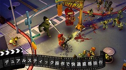 画像ギャラリー No.003のサムネイル画像 / ゾンビに侵略された街で命がけの映画撮影。iOS向け「ゾンビウッド」が配信