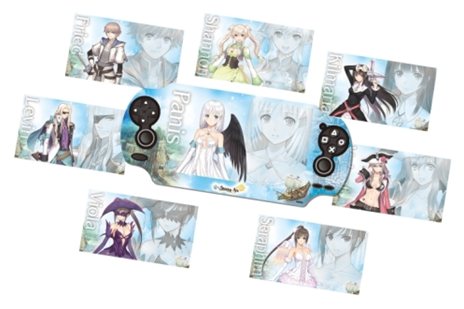 画像ギャラリー No.006のサムネイル画像 / 好みの絵柄に変更可能な「万能着せ替えポーチ」などのグッズがセットになった「シャイニング・アーク アクセサリーセット」の詳細が公開に