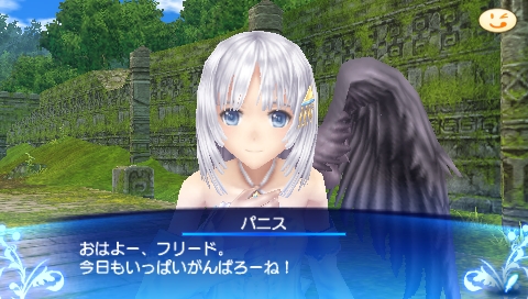 画像ギャラリー No.008のサムネイル画像 / 「シャイニング・アーク」の片翼の天使，パニス・アンジェリクスがチョコを持って4Gamer編集部に降り立った。発売間近に彼女の魅力を再チェックだ