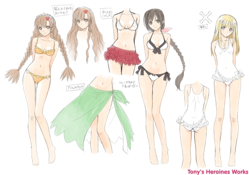 画像ギャラリー No.001のサムネイル画像 / 月刊HobbyJAPAN「Tony'sヒロインワークス」連動インタビュー。美少女絵師・Tony氏に聞く,これまでとこれから(前編)
