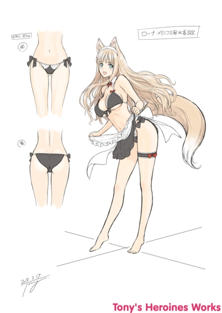 画像ギャラリー No.010のサムネイル画像 / 月刊HobbyJAPAN「Tony'sヒロインワークス」連動インタビュー。美少女絵師・Tony氏に聞く,これまでとこれから(前編)