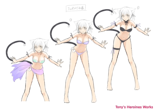 画像ギャラリー No.011のサムネイル画像 / 月刊HobbyJAPAN「Tony'sヒロインワークス」連動インタビュー。美少女絵師・Tony氏に聞く,これまでとこれから(前編)