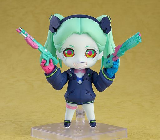 画像ギャラリー No.001のサムネイル画像 / デフォルメフィギュアでもブチギレる。アニメ「サイバーパンク エッジランナーズ」.レベッカのねんどろいどが2024年3月に発売決定