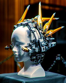 画像ギャラリー No.016のサムネイル画像 / 「サイバーパンク2077」のオフラインイベントでは，会場がナイトシティに＆造形作家IKEUCHI氏にサイバーパンク観を聞いた