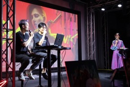 画像ギャラリー No.020のサムネイル画像 / 「サイバーパンク2077」のオフラインイベントでは，会場がナイトシティに＆造形作家IKEUCHI氏にサイバーパンク観を聞いた
