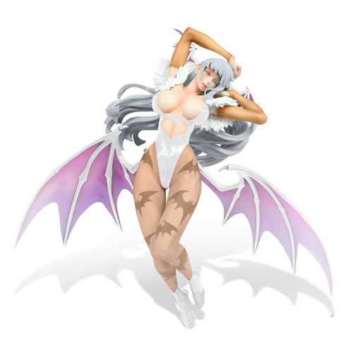 画像ギャラリー No.001のサムネイル画像 / カプコンフィギュアビルダー「モリガン」,アナザーカラー(ホワイト)商品化決定