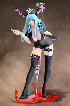 画像ギャラリー No.002のサムネイル画像 / 西村キヌ氏描き下ろしイラストをフィギュア化。モリガン（ナースVer.）本日発売